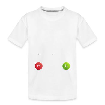 Mon lit appelle - T-shirt bio Premium Enfant - blanc - Devant