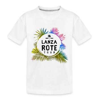 Lanzarote Tour Travel coloré - T-shirt bio Premium Enfant - blanc - Devant
