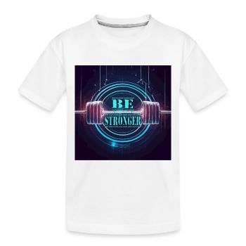 GYMNASE - T-shirt bio Premium Enfant - blanc - Devant