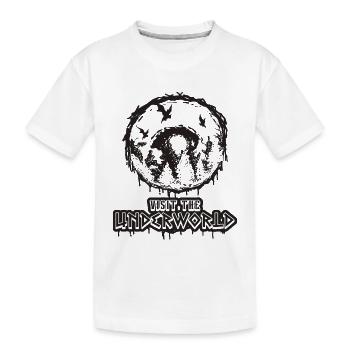 Visit The Underworld History Greek Mythology Lover - Kids' Premium Organic T-Shirt - white - Front
