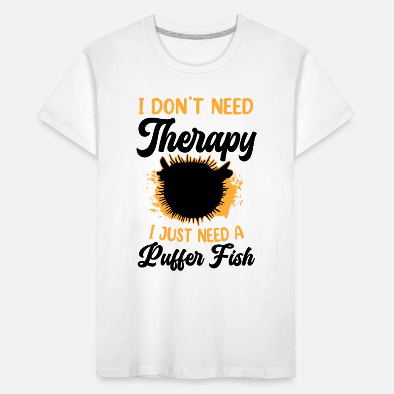 Juste besoin de mon poisson-globe géant poisson-globe T-shirt bio Premium Enfant