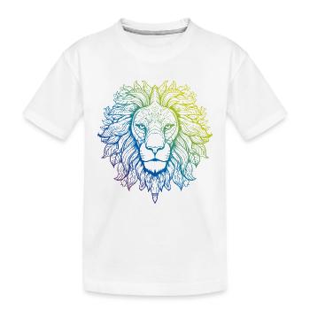 Leo Mandala Boho - T-shirt bio Premium Enfant - blanc - Devant