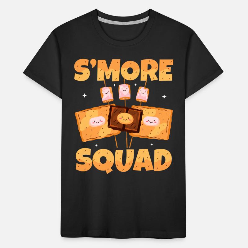 S'more Squad Kids' Premium Organic T-Shirt