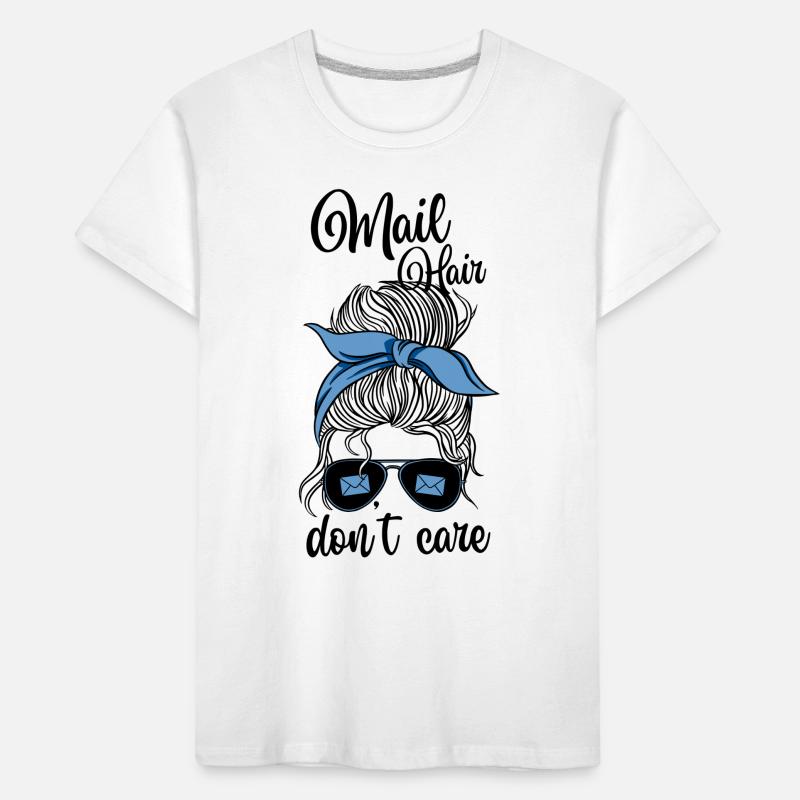 Postbote Postbotin Post Briefträger Kinder Premium Bio T-Shirt