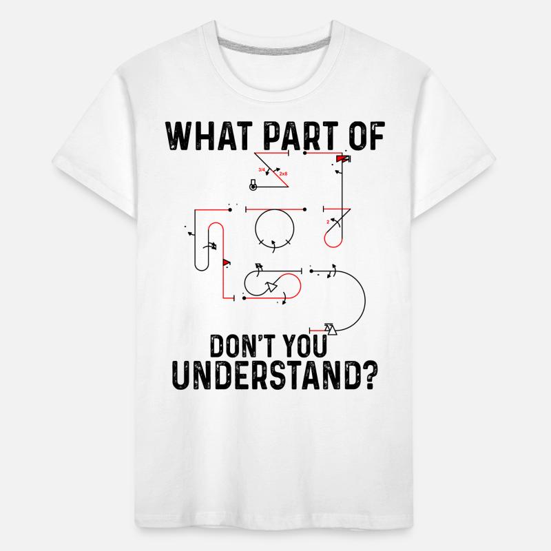 Vous ne comprenez pas les chiffres de voltige Aresti T-shirt bio Premium Enfant