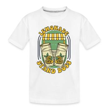 Leomande Stand Limonade Limonade - T-shirt bio Premium Enfant - blanc - Devant