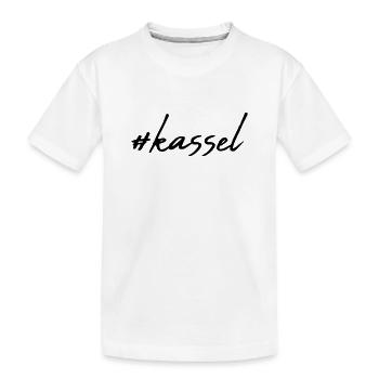 Kassel - Kids' Premium Organic T-Shirt - white - Front