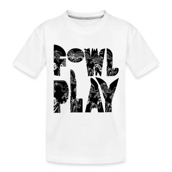 JEU DE VOLAILLE - T-shirt bio Premium Enfant - blanc - Devant