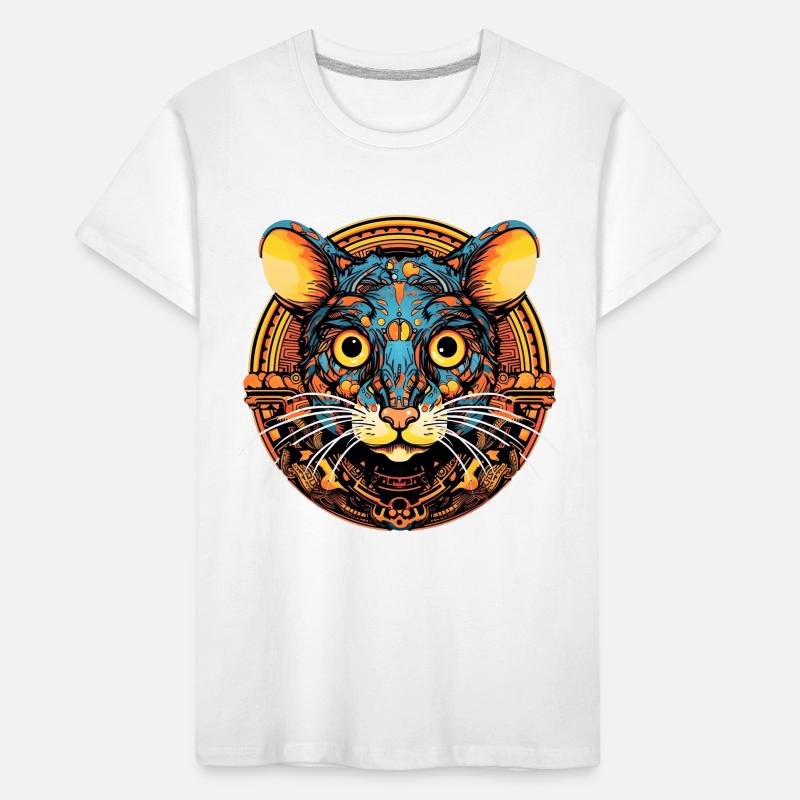 Cheddar Cheese Mouse Kids' Premium Organic T-Shirt