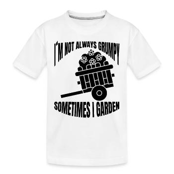 Jardinier Cadeau Jardinier Accueil Verger - T-shirt bio Premium Enfant - blanc - Devant