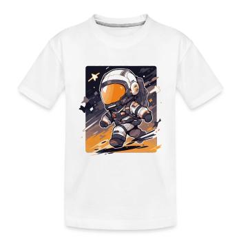 Astronaute Astro Astronautes Space Cosmos - T-shirt bio Premium Enfant - blanc - Devant