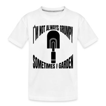 Jardinier Cadeau Jardinier Accueil Verger - T-shirt bio Premium Enfant - blanc - Devant