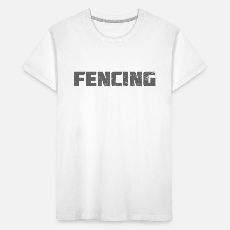 Fechten Kinder Premium Bio T-Shirt