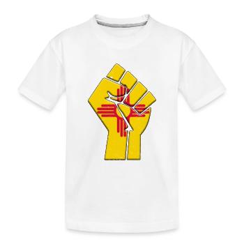 État du Nouveau-Mexique Flag Pride Native Home Family - T-shirt bio Premium Enfant - blanc - Devant