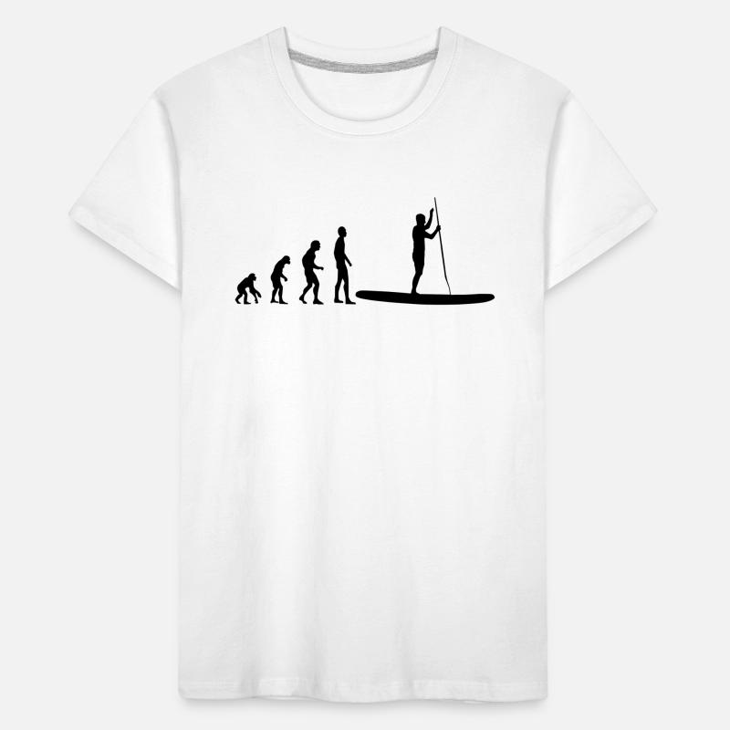 Évolution du Stand Up Paddle T-shirt bio Premium Enfant