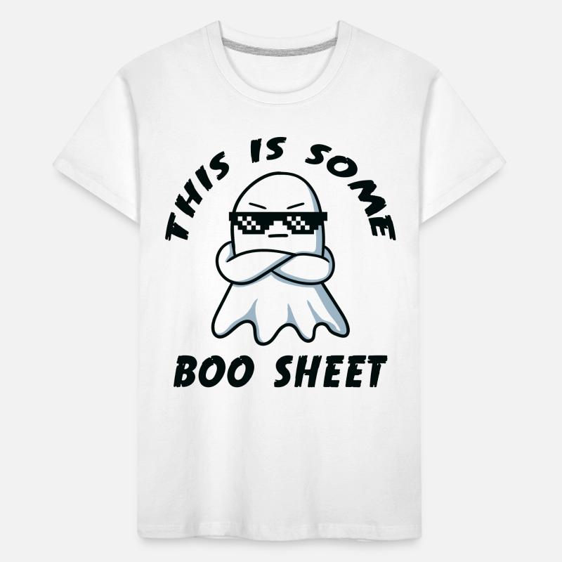 Das ist ein Boo Sheet Cool Ghost Kinder Premium Bio T-Shirt