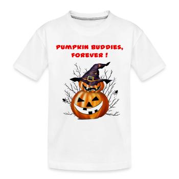 Pumkin Buddies pour toujours - T-shirt bio Premium Enfant - blanc - Devant