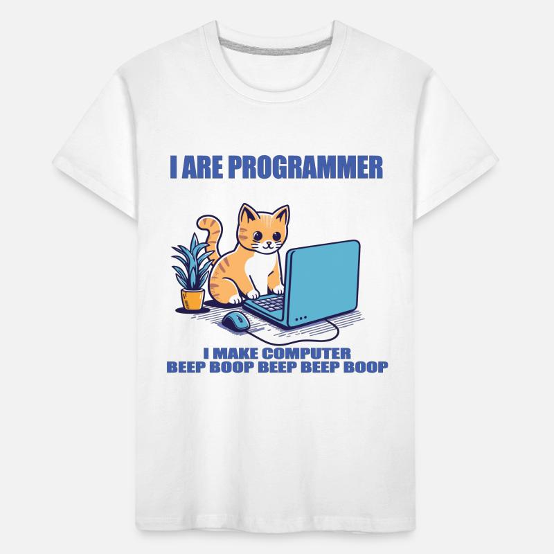 Ich bin Programmierer Kinder Premium Bio T-Shirt