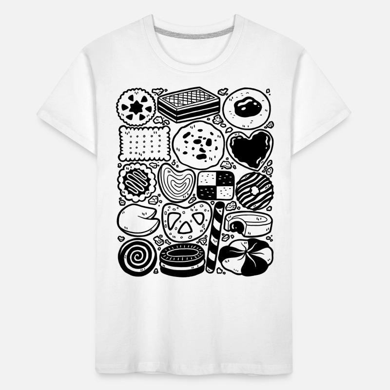 Biscuits et biscuits T-shirt bio Premium Enfant