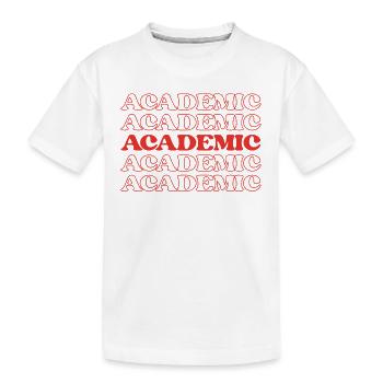 Professeur académique Enseignement Tuteur Enseignant - T-shirt bio Premium Enfant - blanc - Devant