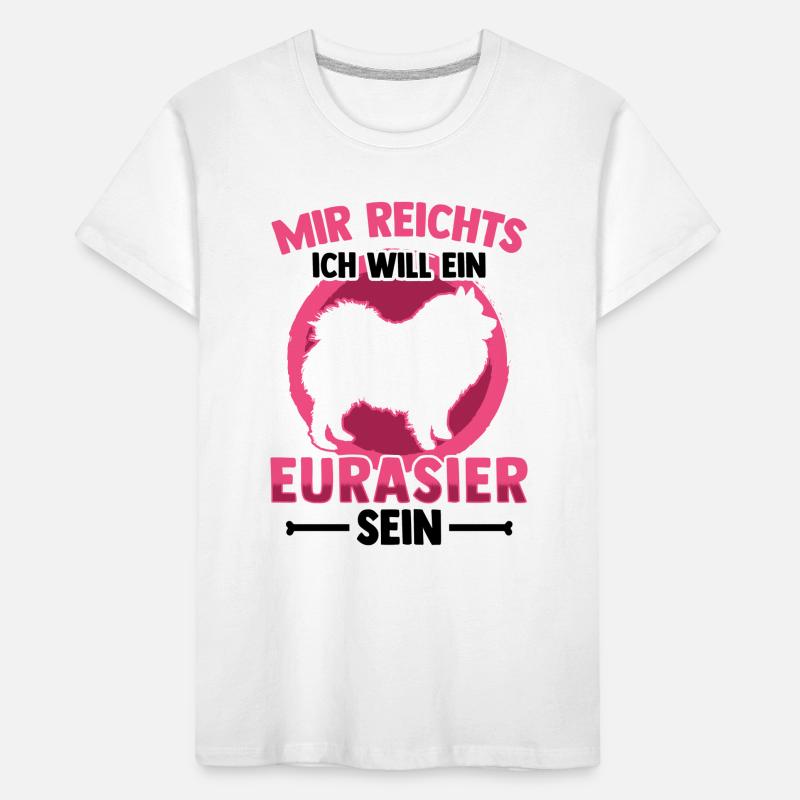 Will ein Eurasier sein Eurasian Spitz Kinder Premium Bio T-Shirt