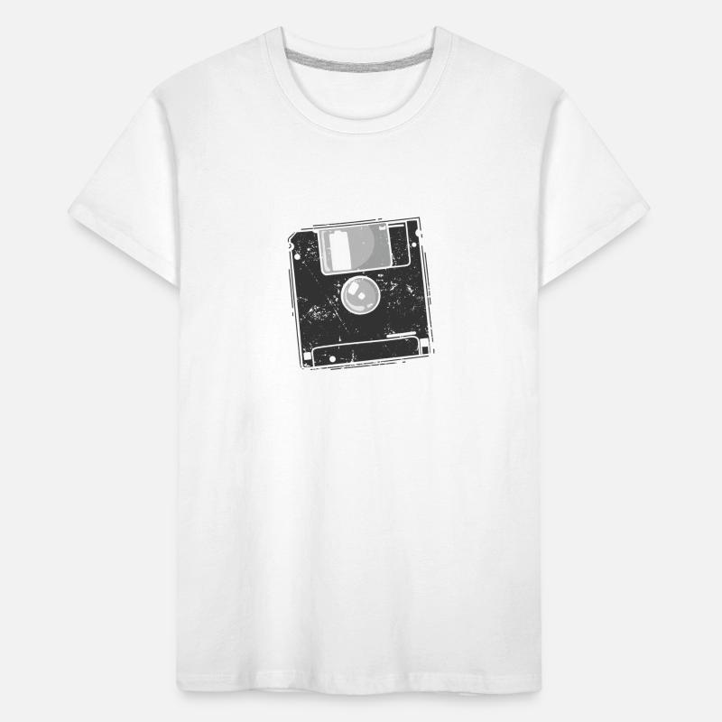 Floppy Disk Storage Module Disk Kids' Premium Organic T-Shirt