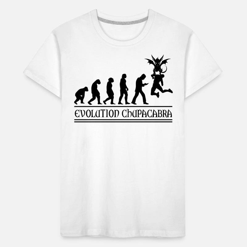 Cryptozoologistes Chupacabra Créatures Évolution T-shirt bio Premium Enfant