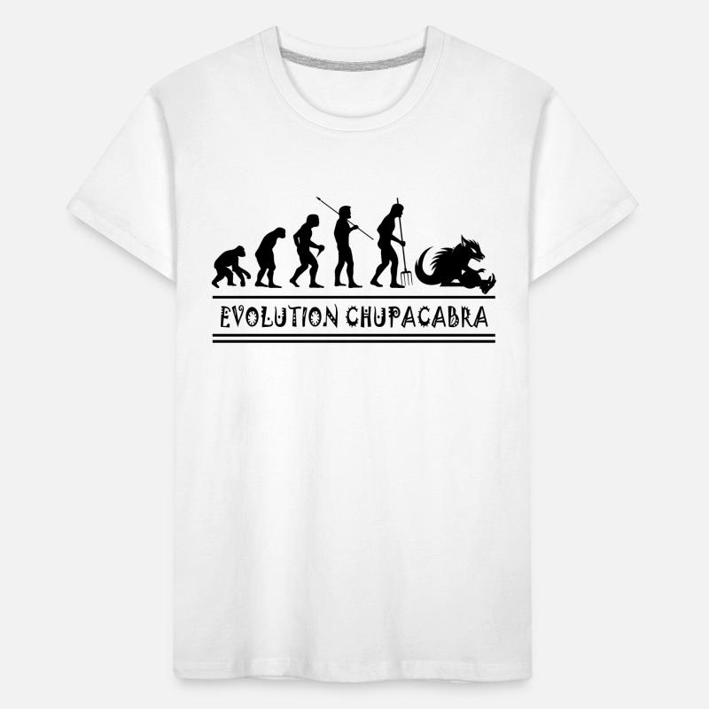Cryptozoologists Chupacabra Creatures Evolution Kids' Premium Organic T-Shirt
