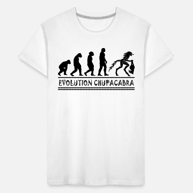 Cryptozoologists Chupacabra Creatures Evolution Kids' Premium Organic T-Shirt