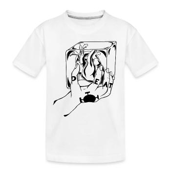 law heart - T-shirt bio Premium Enfant - blanc - Devant