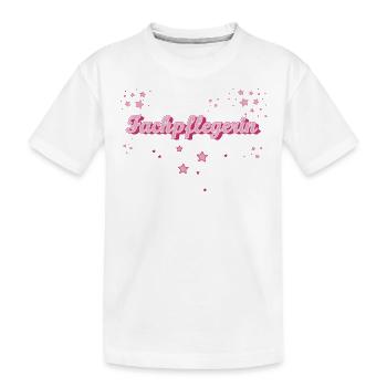 Krankenpfleger Abschluss-Geschenk Fachpflegerin - Kinder Premium Bio T-Shirt - Weiß - Vorne