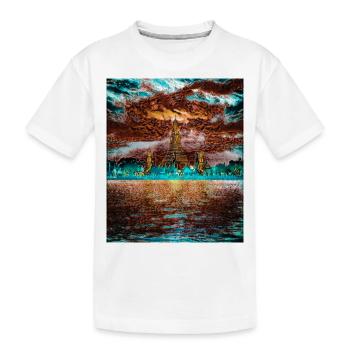 Wat Arun Temple, Bangkok, Thailand - Kinder Premium Bio T-Shirt - Weiß - Vorne