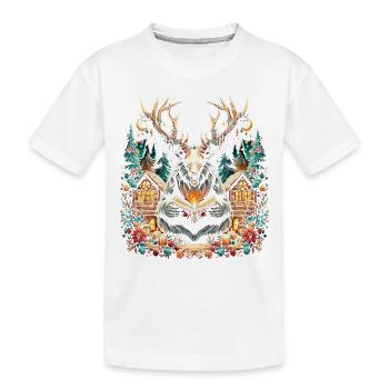 Conteur Wendigo - T-shirt bio Premium Enfant - blanc - Devant