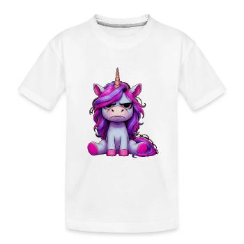 Ne me regarde pas sur ce ton - T-shirt bio Premium Enfant - blanc - Devant
