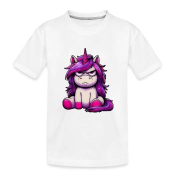 Ne me regarde pas sur ce ton - T-shirt bio Premium Enfant - blanc - Devant