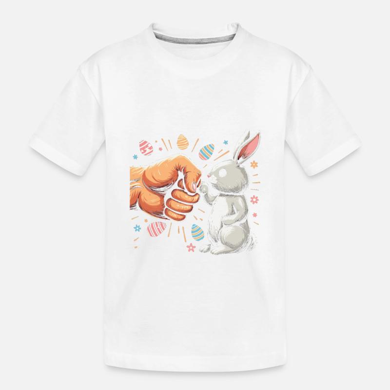 Will Trade Cousin For Easter Candy - Kids' Premium Organic T-Shirt - white