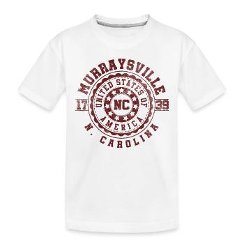 Murraysville, Caroline du Nord | Cadeau de voyage en Caroline du Nord - T-shirt bio Premium Enfant - blanc - Devant