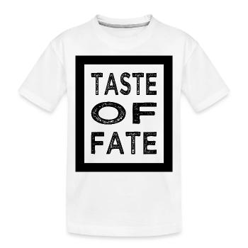 destin chemin suivant destin drôle dictons cool - T-shirt bio Premium Enfant - blanc - Devant