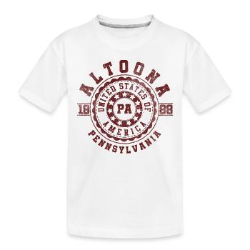 Altoona PA | Pennsylvanie - & Cadeau - T-shirt bio Premium Enfant - blanc - Devant