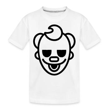 Clown - T-shirt bio Premium Enfant - blanc - Devant