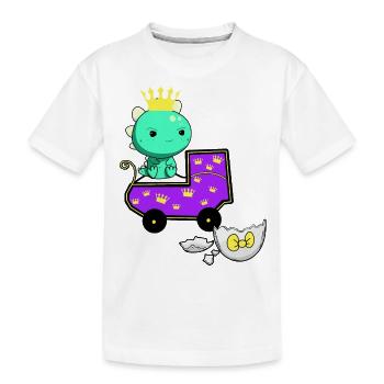 Bébé Dragon Dragon Grossesse Bébé Naissance - T-shirt bio Premium Enfant - blanc - Devant