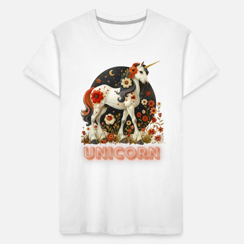 Unicorn Kids' Premium Organic T-Shirt