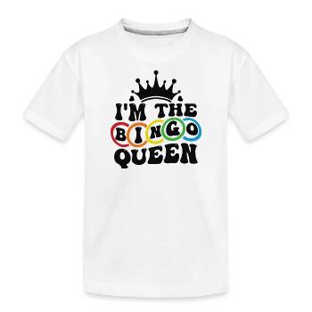 Bingo Player Bingo Jeu de bingo Jeux de bingo - T-shirt bio Premium Enfant - blanc - Devant