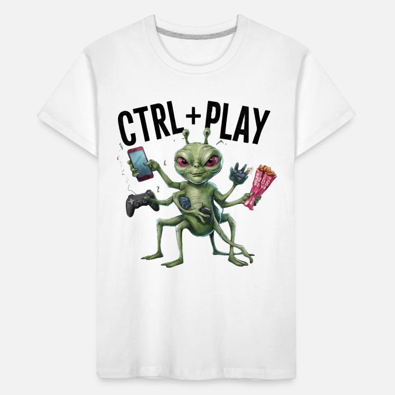 JEU, JEU CTRL T-shirt bio Premium Enfant