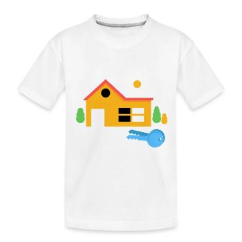 Appelez-moi M. Propriétaire - T-shirt bio Premium Enfant - blanc - Devant