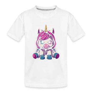Ne me regarde pas sur ce ton - T-shirt bio Premium Enfant - blanc - Devant