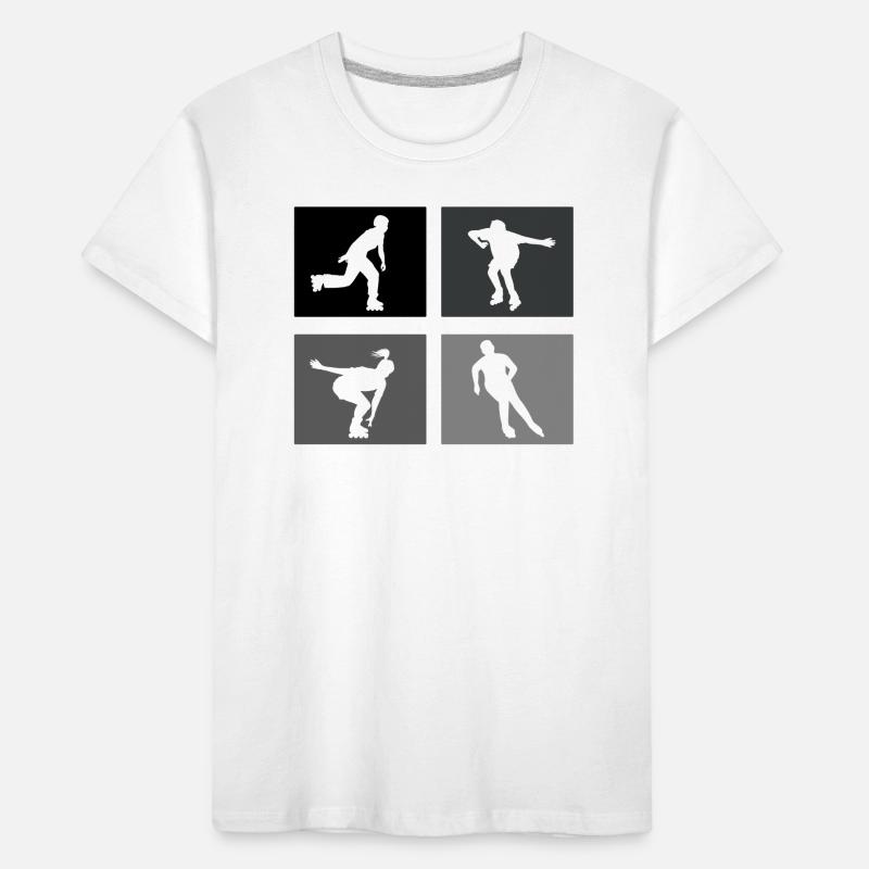 Inline-Skating Rollerskates Inline-Skater Kinder Premium Bio T-Shirt