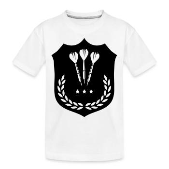 Pinces Armoiries - T-shirt bio Premium Enfant - blanc - Devant