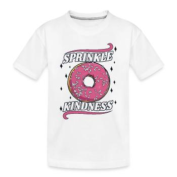 Streusel Freundlichkeit Donut-Maker Glasierter Liebhaber - Kinder Premium Bio T-Shirt - Weiß - Vorne