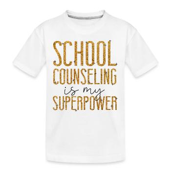 Conseiller scolaire Conseil scolaire - T-shirt bio Premium Enfant - blanc - Devant